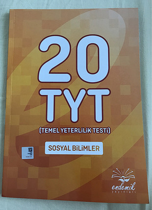 Endemik Yayınları TYT sosyal bilimler denemesi