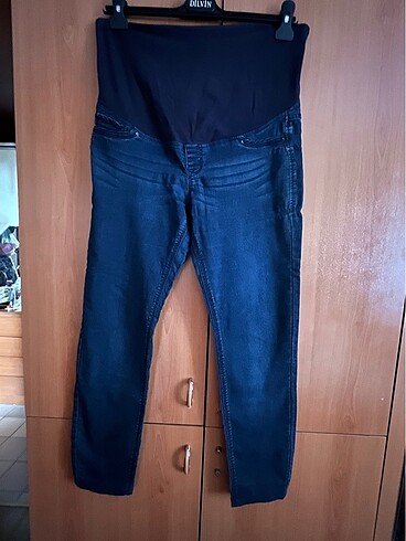 40 Beden mavi Renk Denim Marc?a hamile kot pantolonu