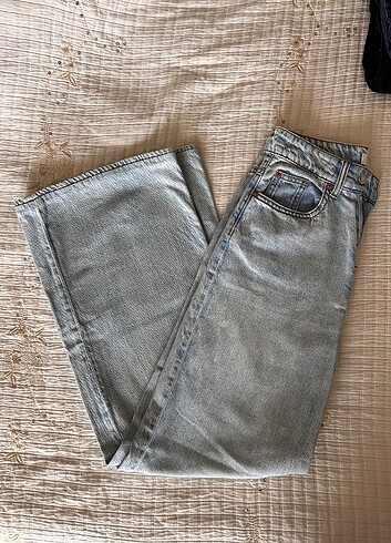 34 Beden H&M geniş paça jean