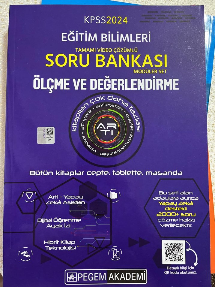 KPSS 2024 Eğitim Bilimleri Soru Bankası Seti - Görsel 3