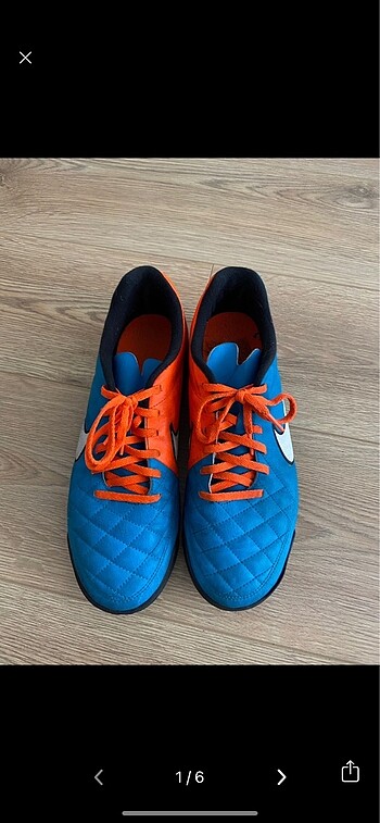 Nike tiempo krampon halı saha ayakkabısı