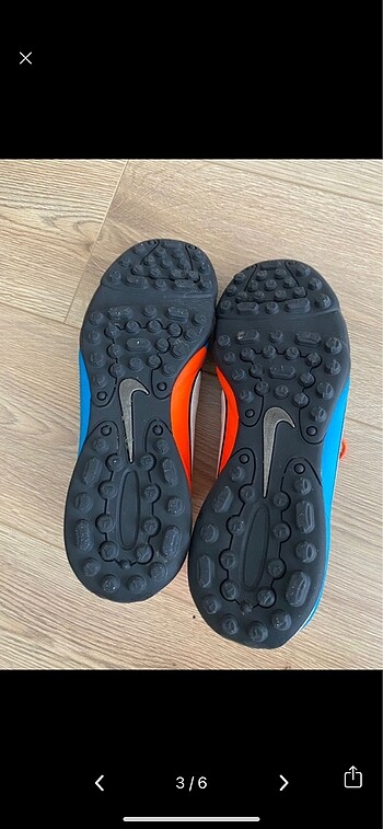 44 Beden Nike tiempo krampon halı saha ayakkabısı