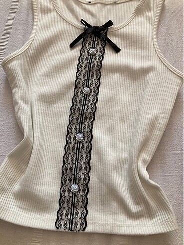 Alexander Lewis coquette tank top