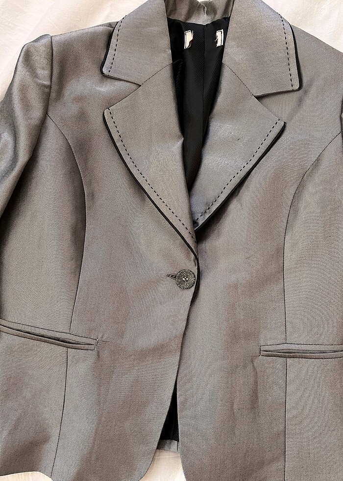 office siren parlak blazer ceket - Görsel 4