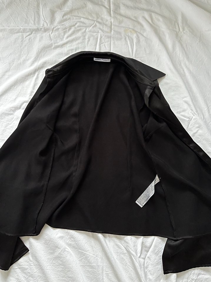 Bershka saten gömlek - Görsel 5