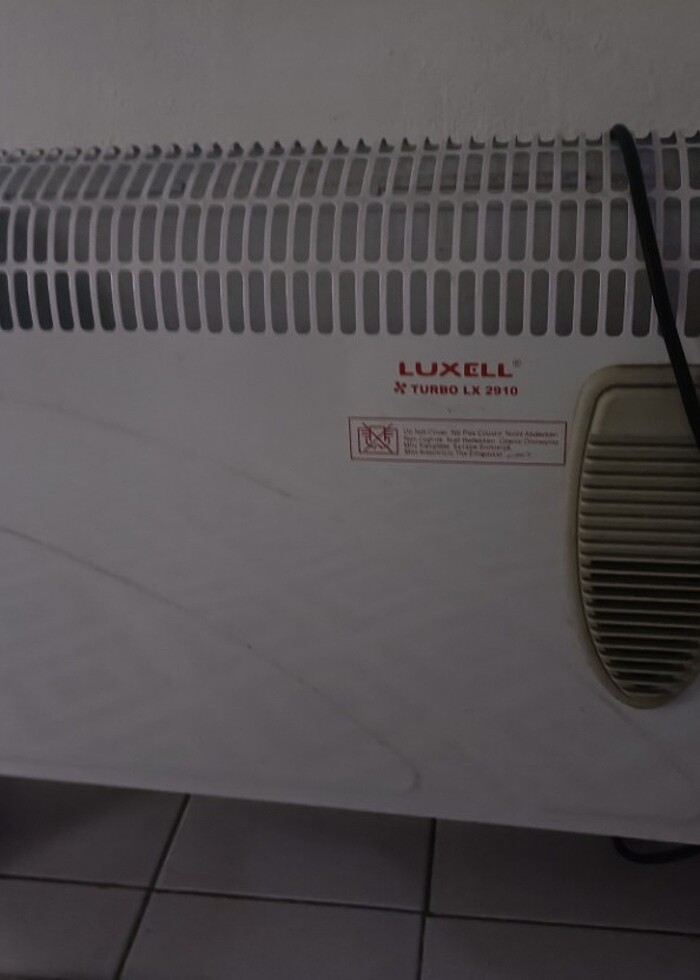 luxell turbo lx 2910 ısıtıcı - Görsel 3