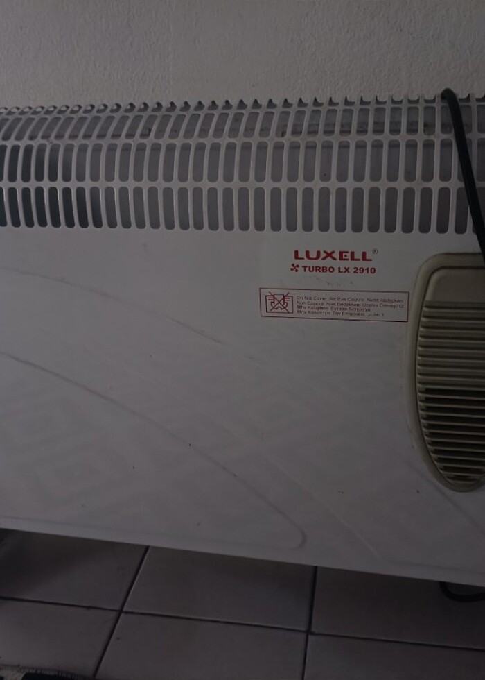 luxell turbo lx 2910 ısıtıcı - Görsel 5