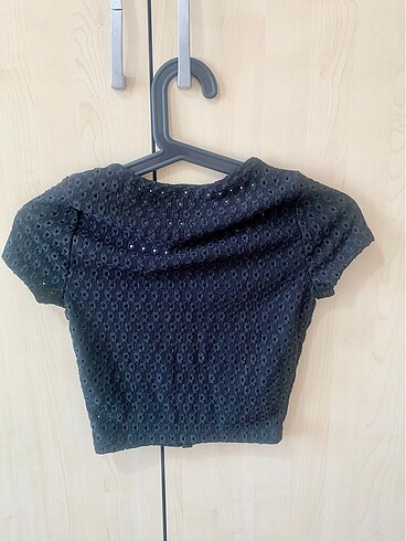 H&M H&M CROP TRİKO