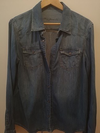 Mavi jeans gömlek