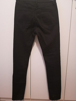 H&M siyah h&m yırtıklı skinny jean