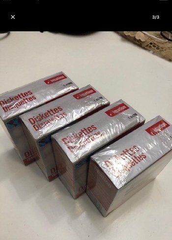 Imation IBM 2HD Disketler 10'lu Kırmızı - Görsel 3