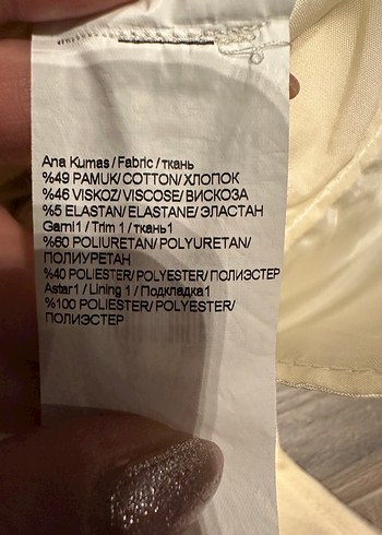 ipekyol Düğmeli Beyaz Kadın Keten Pantolon