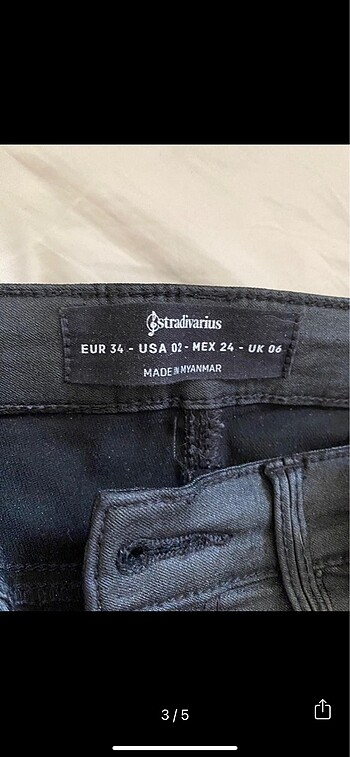 xs Beden stradivarius mumlu deri pantolon