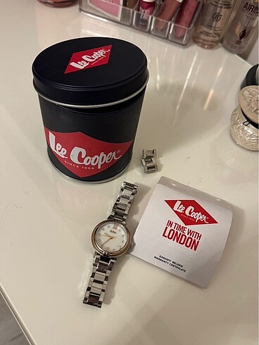lee cooper kadın gümüş saat