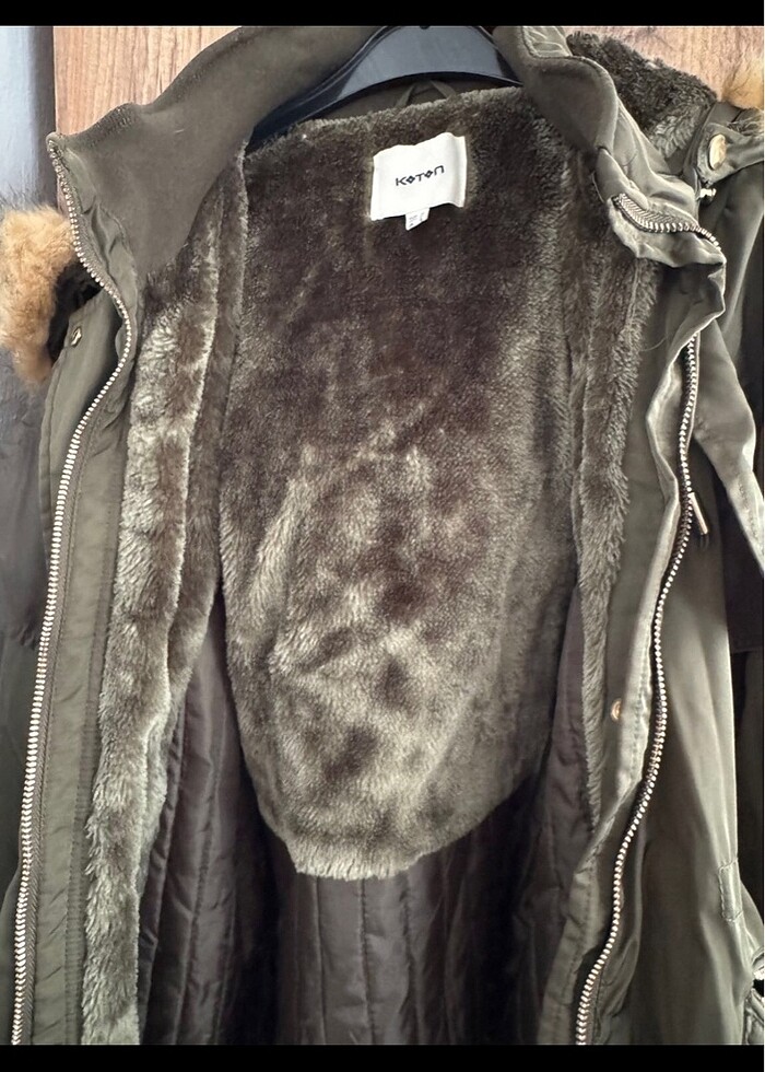 Koton Yeşil Parka - Görsel 2