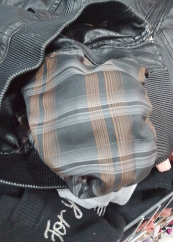 RAMSEY MARKA Siyah Deri  Biker Ceket - Görsel 6