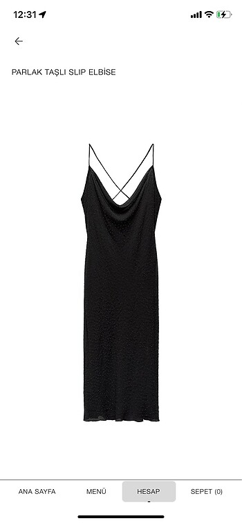 Zara Taşlı zara elbise