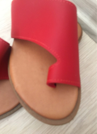 37 Beden Sandalet kırmızı