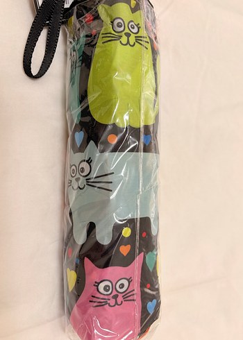 Renkli, Kadın Şemsiye - Görsel 2