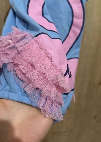 Kız Çocuk Pembe Flamingo Desenli tulum - Görsel 4