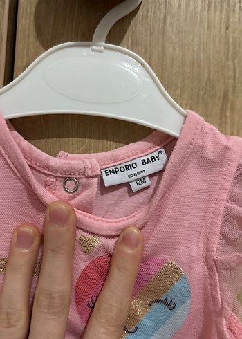 Kız Çocuk Pembe Fırfırlı bluz - Görsel 3