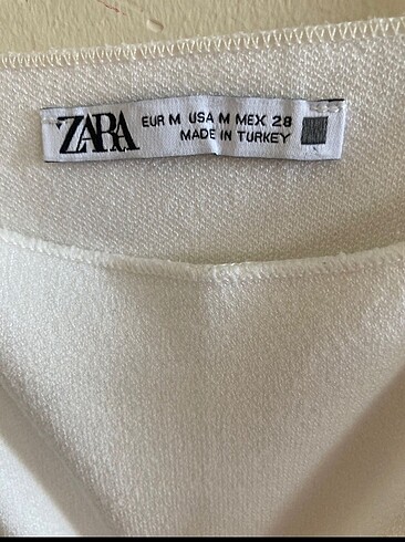 m Beden Zara kısa elbise