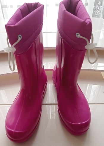 Kız Çocuk Pembe yağmur çizmesi
