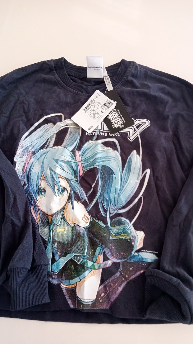 sıfır Kız Çocuk Mavi Baskılı Tişört - Görsel 3