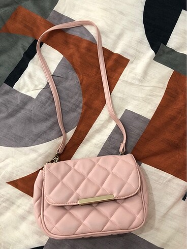 Bershka Pembe Çanta