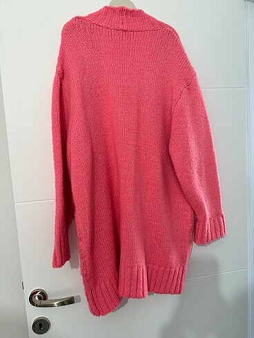xs Beden pembe Renk Oversize Pembe Hırka