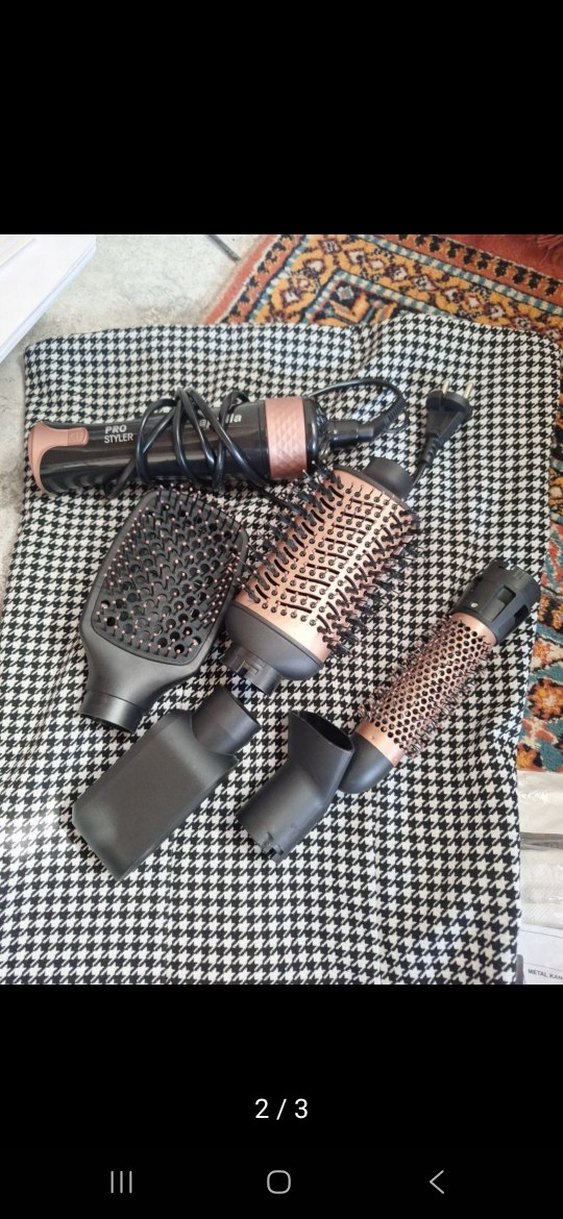 Siyah Saç Şekillendirici Seti 4 Başlıklı - Görsel 2