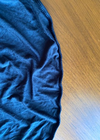 Shein, Boyun Detaylı Siyah Straplez - Görsel 2