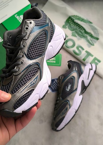 41 Beden gri Renk Lacoste Erkek Spor Ayakkabı