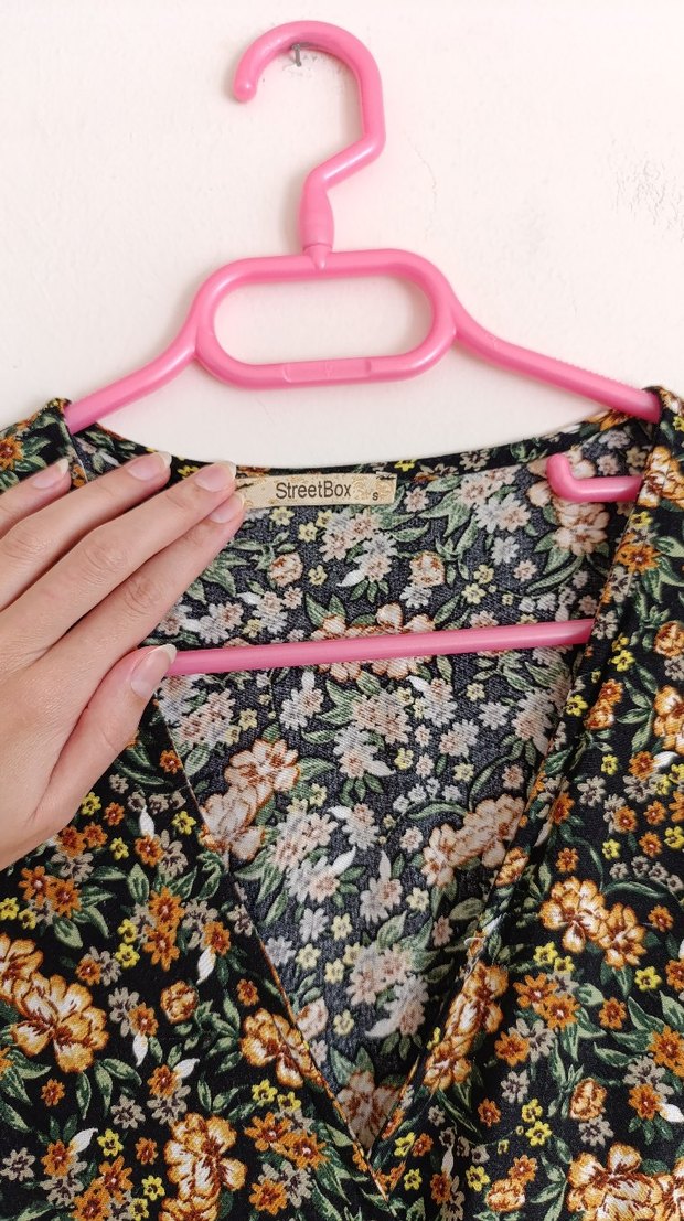 Bohem Asimetrik Kesim Uzun Elbise - Görsel 3