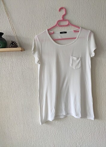 Beyaz Basic Tshirt