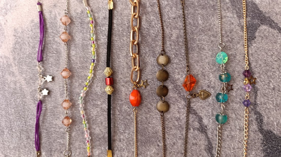 Renkli Boncuklu Bohem Kadın Bileklikler - Görsel 2