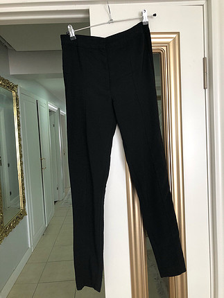 H&m kadın siyah kumaş pantalon çok şık 