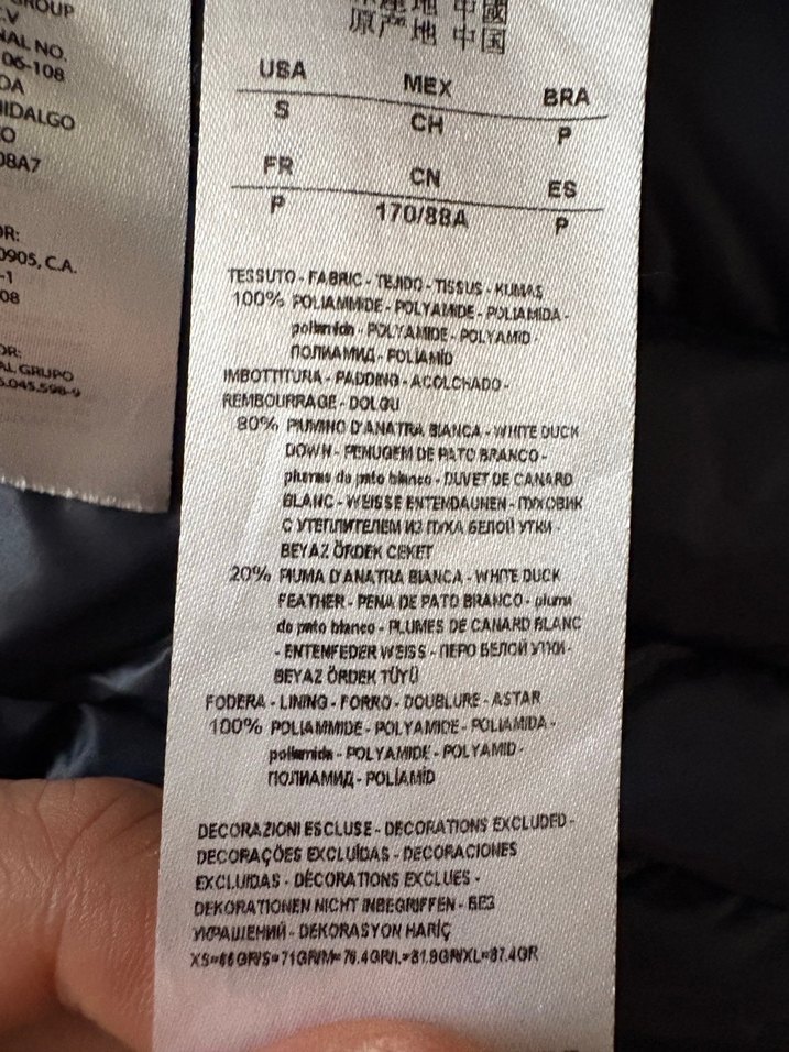 Siyah Kapüşonlu Kadın Kışlık Mont armani ördek tüyü - Görsel 5