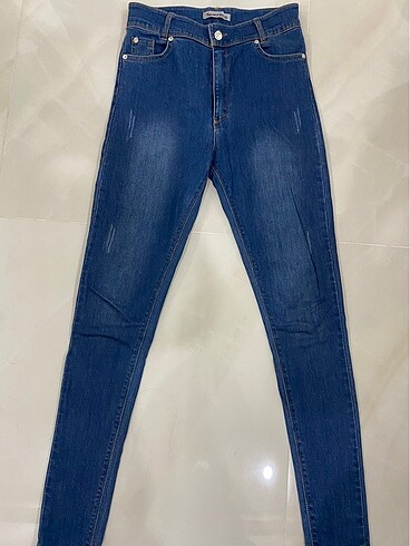 Ultra yüksek bel Jean/kot pantolon