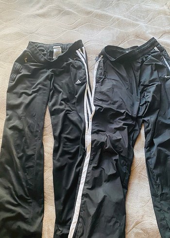 Adidas ve Nike Siyah Elastik Bel Eşofman Altı - Görsel 6