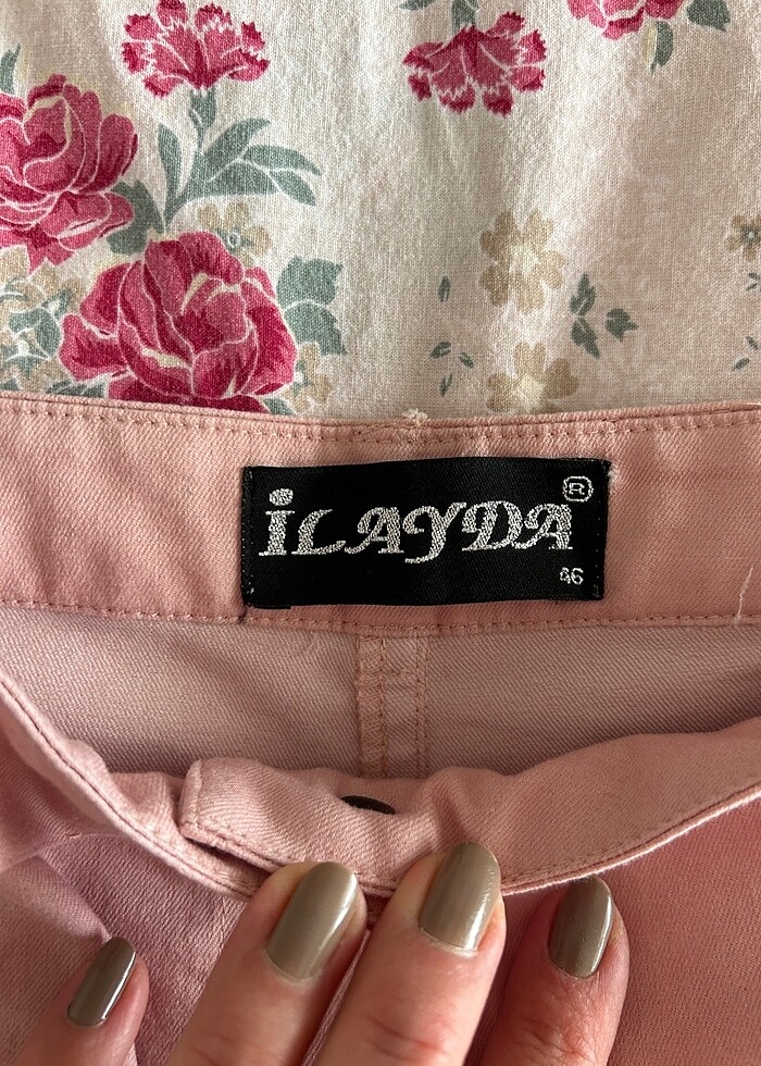 İnce kot pantolon - Görsel 4