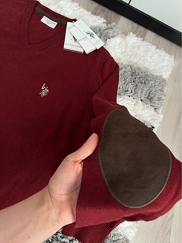 m Beden bordo Renk Us polo asnn etiketli