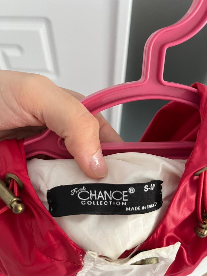 Düğmeli Çok Renkli kadın Rüzgarlık - Görsel 3