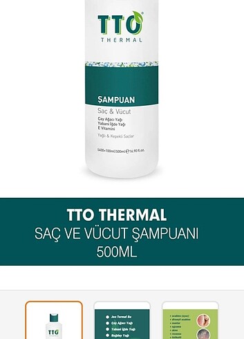 TTO şampuan