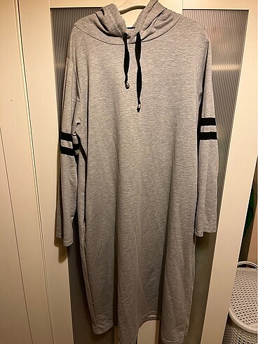 Büyük Beden Sweatshirt Elbise