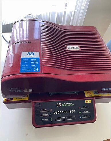 3d sublimasyon baskı trasfer