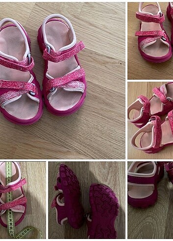 30 Beden pembe Renk Decathlon sandalet