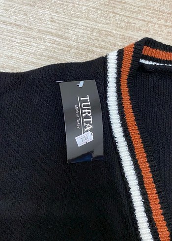 Çok Renkli Düğmeli Kadın Kışlık Hırka - Görsel 2