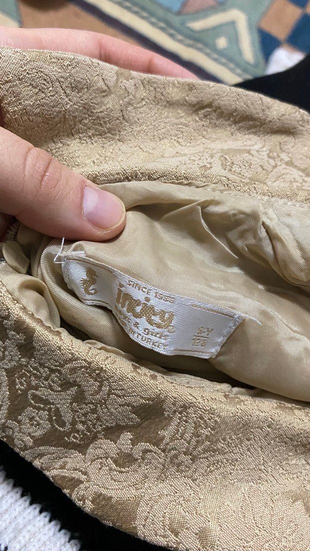 Kız Çocuk Bej Keten Pilili Elbise - Görsel 2