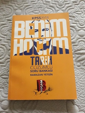 benim hocam kpss tarih soru bankası